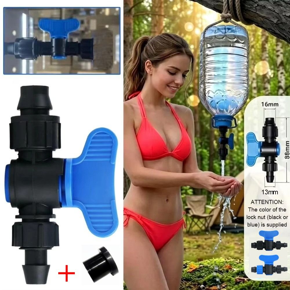 Irrigation Drip Tape - Seyahat Aksesuarları 16mm Çift Kilitli Bypass