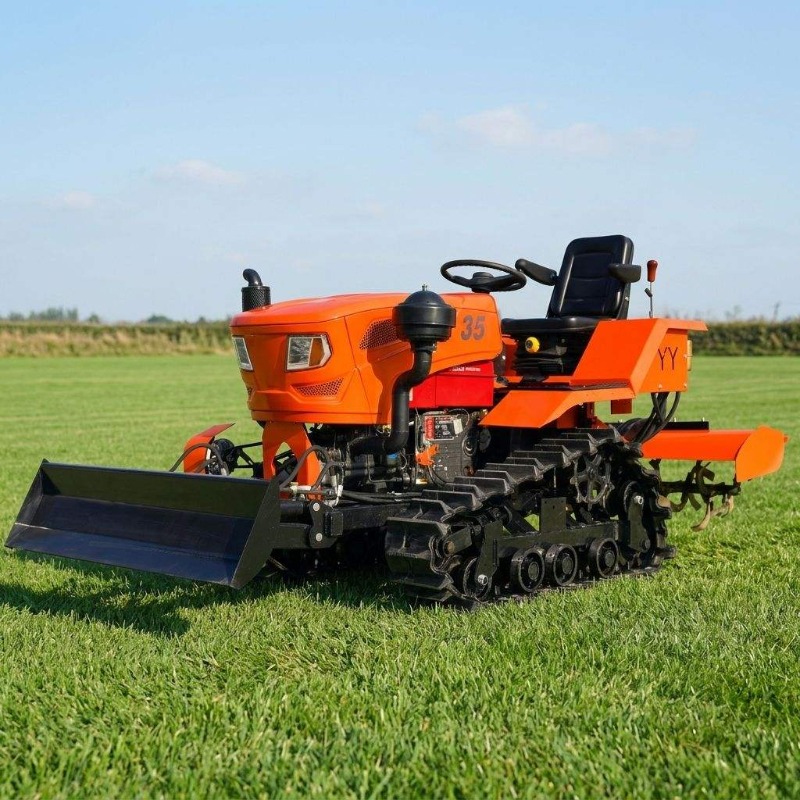Farming Agriculture Equipment - Paletli 4x4 Döner Çapa Makinesi 35HP