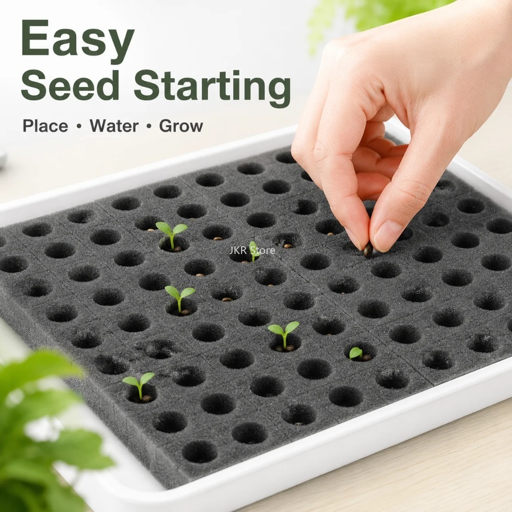 100 Adet Hidroponik Bitki Süng - Nursery Plug Tray incelemesi ve fiyatı