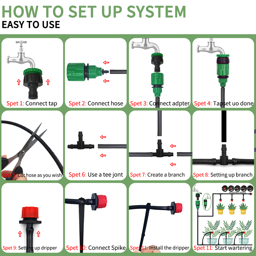Mikro damla sulama sistemi taş - Irrigation Drip Tape incelemesi ve fiyatı