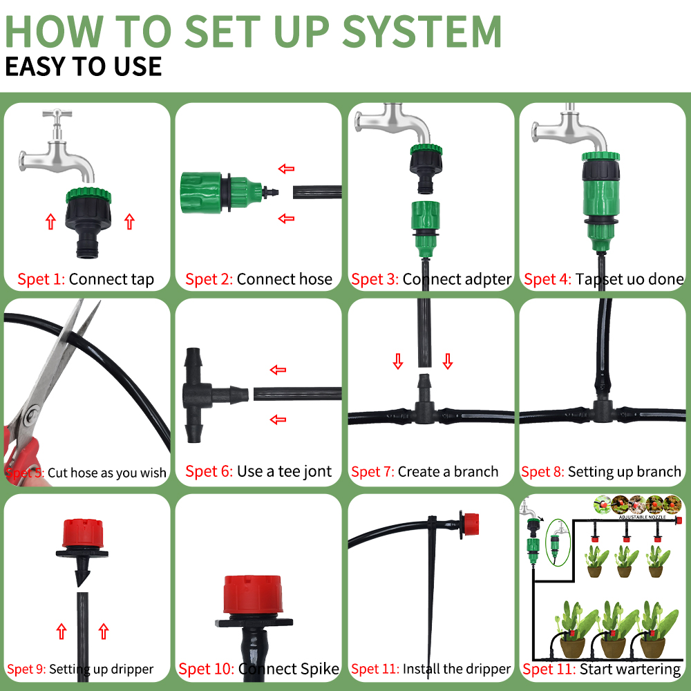 Mikro Damla Sulama Sistemi Aya - Irrigation Drip Tape incelemesi ve fiyatı